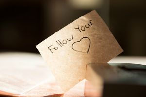 følg dit hjerte